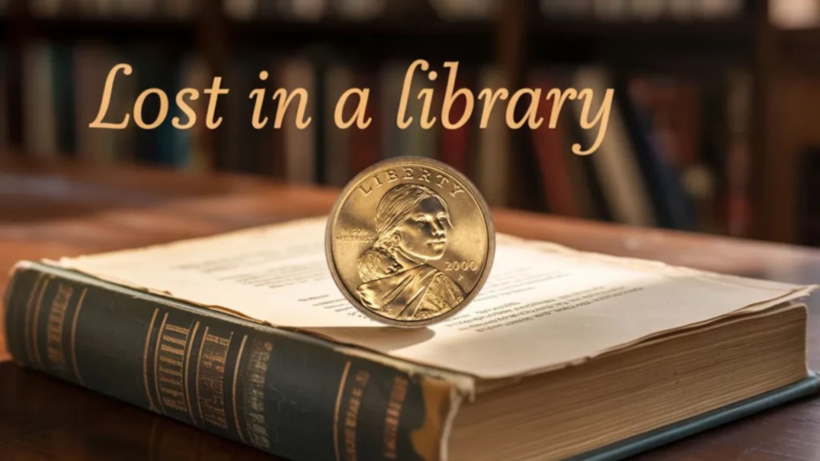 Lost Sacagawea Dollar Found in a Library Book Stuns Local Collectors