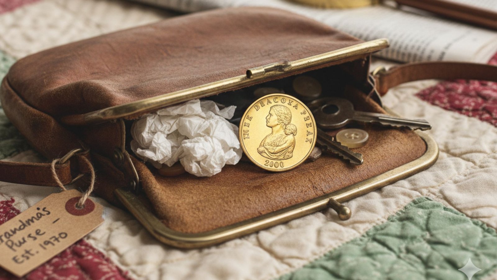 Uncirculated Sacagawea Dollar Discovered in Grandma’s Purse After 20 Years: A Hidden Treasure Unearthed!