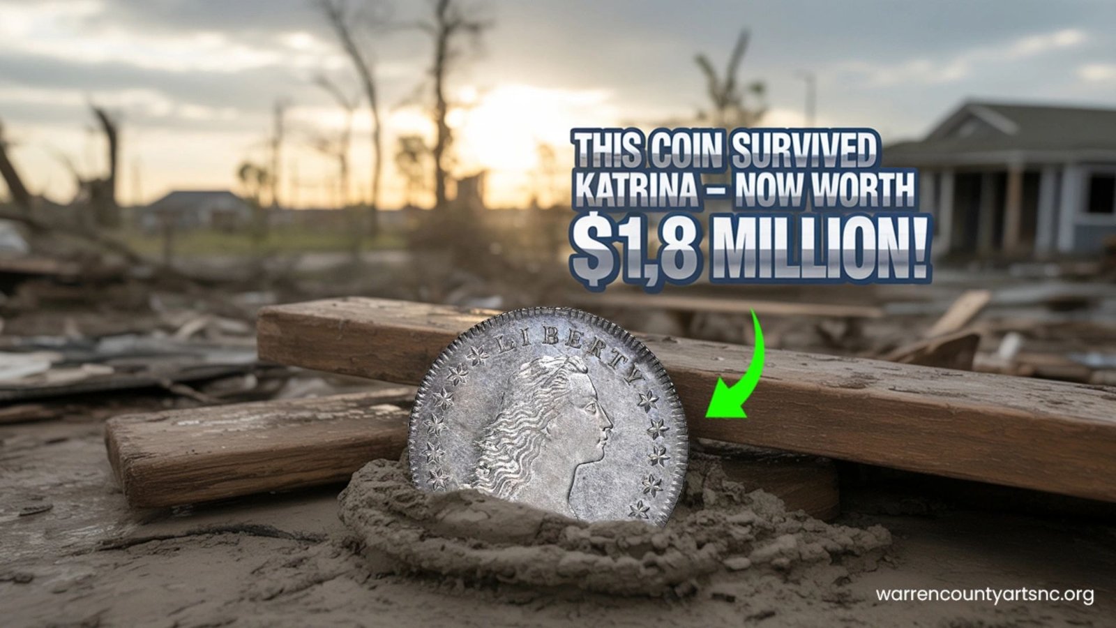 This Coin Survived a Hurricane and Is Now Breaking Auction Records