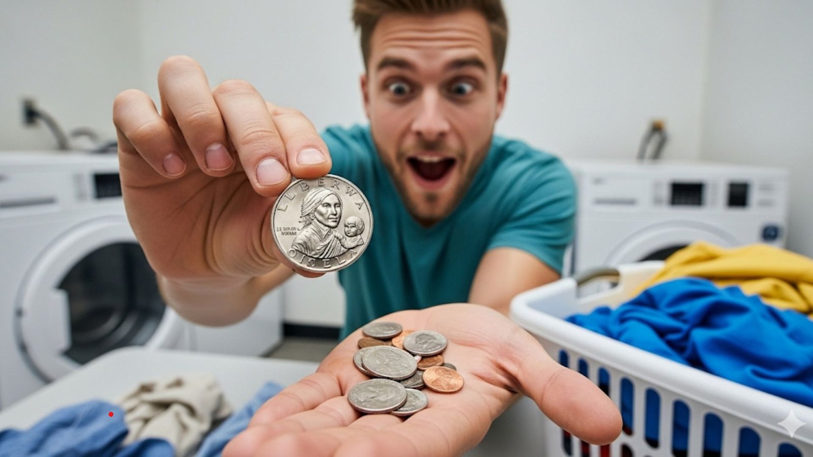 Man Finds Rare Sacagawea Dollar in Laundry Change – A Hidden Treasure Story