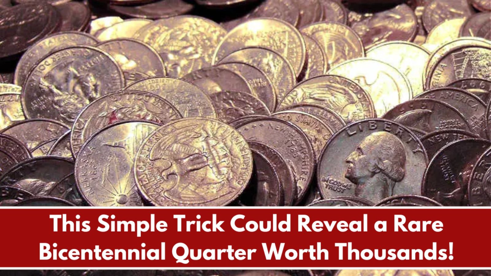 Rare Bicentennial Quarter