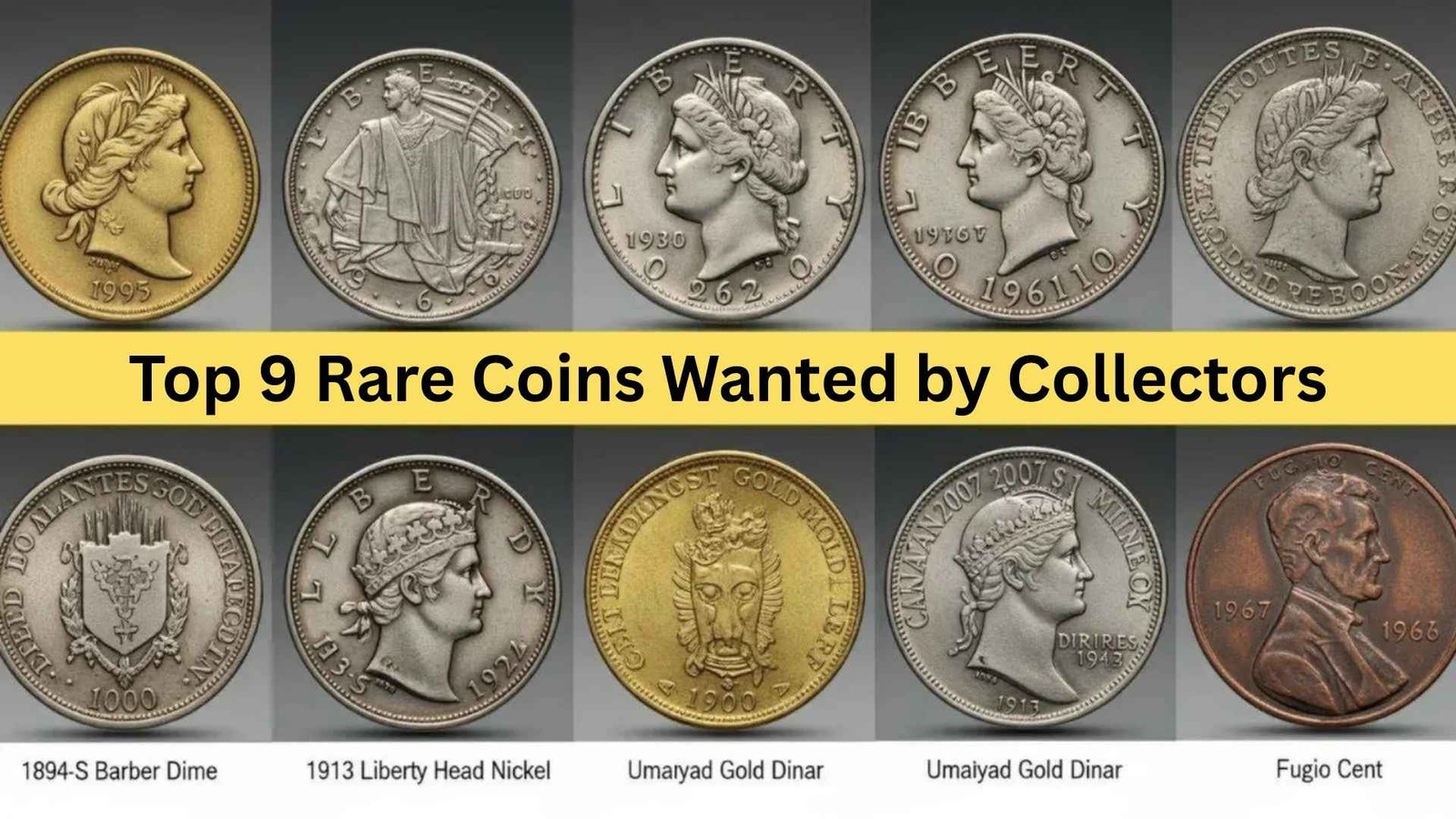Top 9 Rare Coins Wanted by Collectors